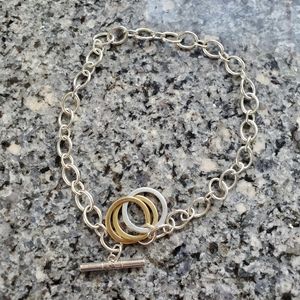 Ralph Lauren Chain Link Toggle Necklace